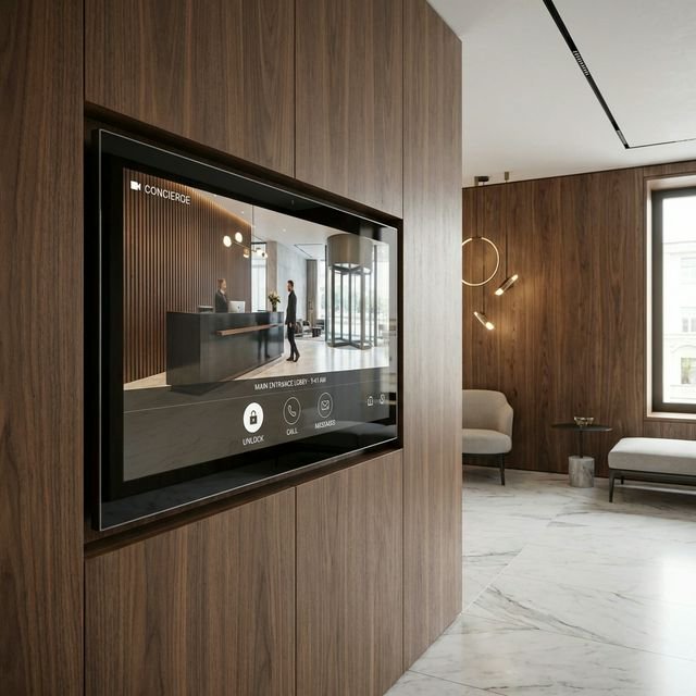 شاشة إنتركم